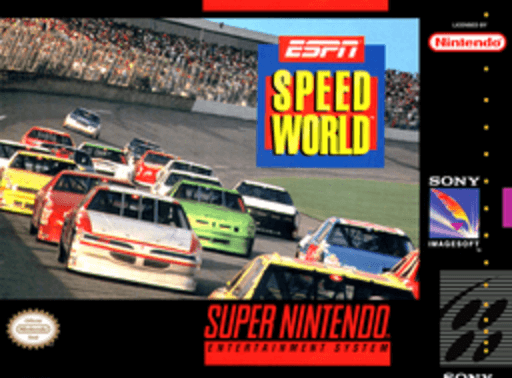 ESPN Speed World box art for Super Nintendo
